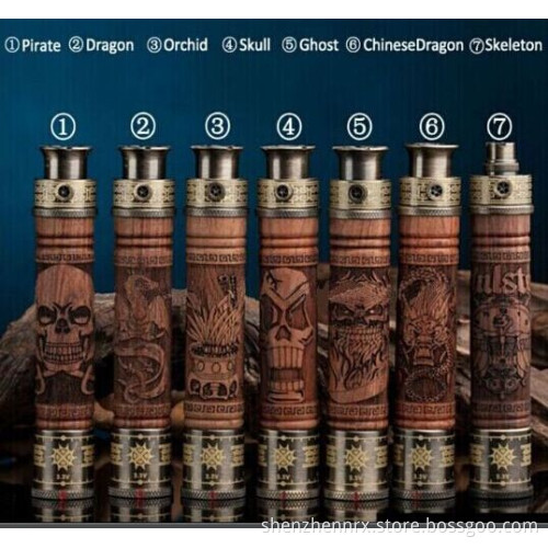 Vision Original Electronic Cigarette1100mAh X-Fire Wooden Battery